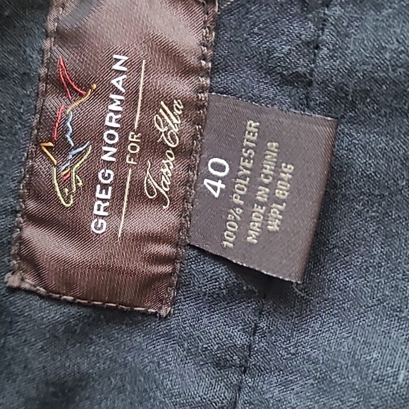 Greg Norman for Tasso Ella Blue Plaid Golf Shorts size 40 - Picture 2 of 5